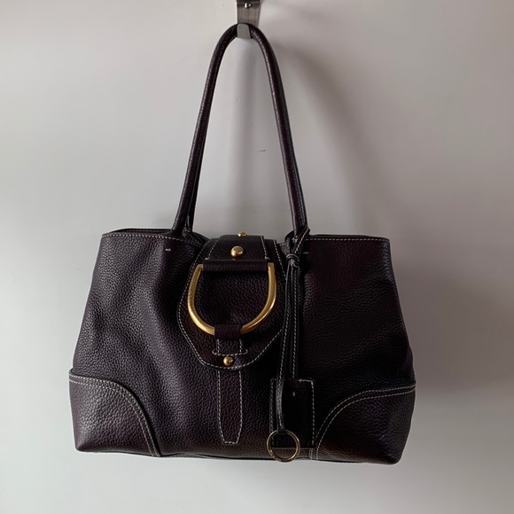 Dolce & Gabbana Handbags - Vintage Dolce & Gabbana Deep Plum Purse